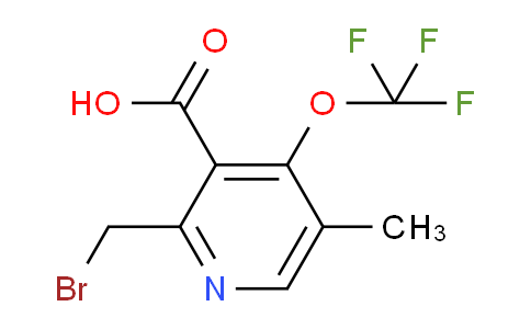 AM57085 | 1361803-64-6 | 2-(Bromomethyl)-5-methyl-4-(trifluoromethoxy)pyridine-3-carboxylic acid