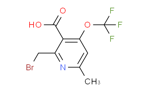 AM57086 | 1361712-75-5 | 2-(Bromomethyl)-6-methyl-4-(trifluoromethoxy)pyridine-3-carboxylic acid