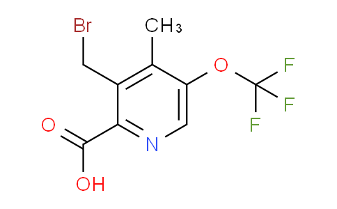 AM57087 | 1361897-46-2 | 3-(Bromomethyl)-4-methyl-5-(trifluoromethoxy)pyridine-2-carboxylic acid