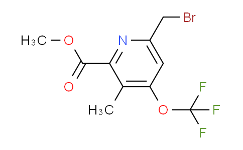 AM57092 | 1361803-93-1 | Methyl 6-(bromomethyl)-3-methyl-4-(trifluoromethoxy)pyridine-2-carboxylate