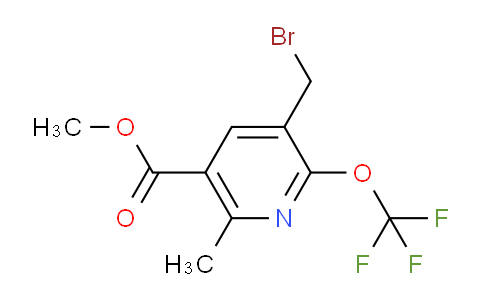 AM57093 | 1361770-25-3 | Methyl 3-(bromomethyl)-6-methyl-2-(trifluoromethoxy)pyridine-5-carboxylate