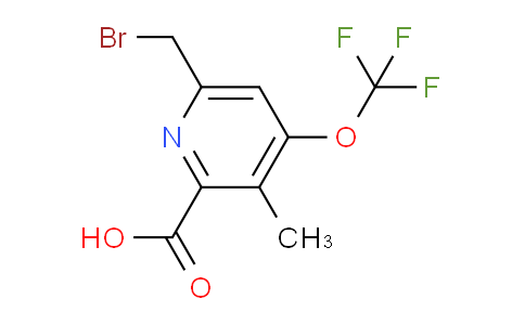 AM57095 | 1361769-87-0 | 6-(Bromomethyl)-3-methyl-4-(trifluoromethoxy)pyridine-2-carboxylic acid