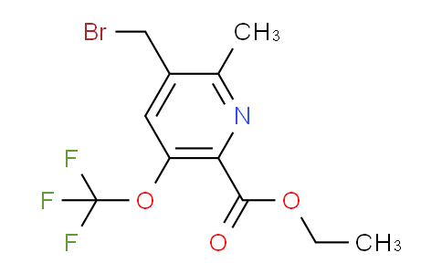 AM57099 | 1361908-97-5 | Ethyl 3-(bromomethyl)-2-methyl-5-(trifluoromethoxy)pyridine-6-carboxylate