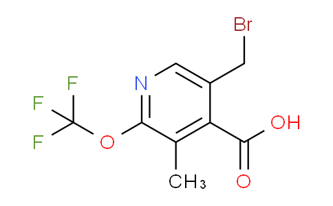 AM57100 | 1361734-33-9 | 5-(Bromomethyl)-3-methyl-2-(trifluoromethoxy)pyridine-4-carboxylic acid