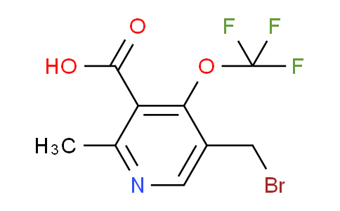 AM57102 | 1361871-79-5 | 5-(Bromomethyl)-2-methyl-4-(trifluoromethoxy)pyridine-3-carboxylic acid