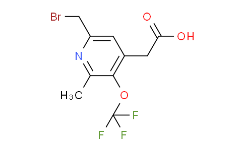 AM57104 | 1361815-63-5 | 6-(Bromomethyl)-2-methyl-3-(trifluoromethoxy)pyridine-4-acetic acid
