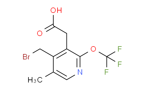 AM57111 | 1361902-86-4 | 4-(Bromomethyl)-5-methyl-2-(trifluoromethoxy)pyridine-3-acetic acid