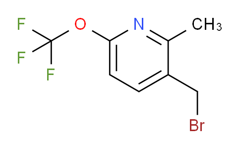 3-(Bromomethyl)-2-methyl-6-(trifluoromethoxy)pyridine