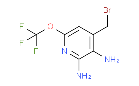 AM57133 | 1804596-31-3 | 4-(Bromomethyl)-2,3-diamino-6-(trifluoromethoxy)pyridine