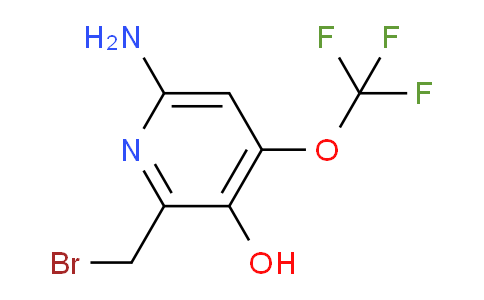 AM57160 | 1803534-39-5 | 6-Amino-2-(bromomethyl)-3-hydroxy-4-(trifluoromethoxy)pyridine