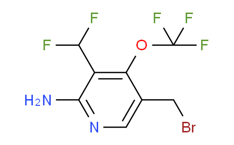 AM57161 | 1804022-64-7 | 2-Amino-5-(bromomethyl)-3-(difluoromethyl)-4-(trifluoromethoxy)pyridine