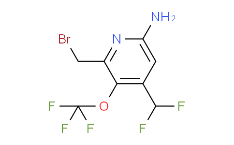AM57162 | 1803989-29-8 | 6-Amino-2-(bromomethyl)-4-(difluoromethyl)-3-(trifluoromethoxy)pyridine