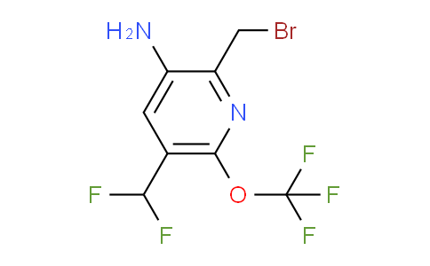AM57164 | 1804468-67-4 | 3-Amino-2-(bromomethyl)-5-(difluoromethyl)-6-(trifluoromethoxy)pyridine