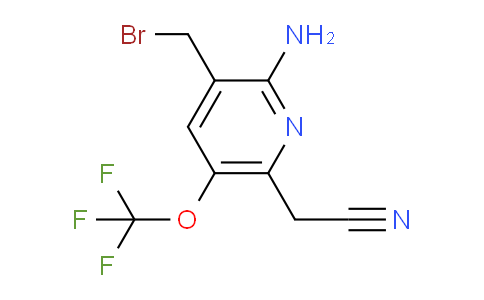 AM57170 | 1804013-74-8 | 2-Amino-3-(bromomethyl)-5-(trifluoromethoxy)pyridine-6-acetonitrile