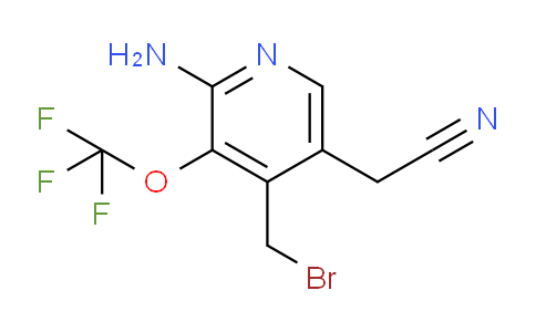 AM57171 | 1804532-14-6 | 2-Amino-4-(bromomethyl)-3-(trifluoromethoxy)pyridine-5-acetonitrile