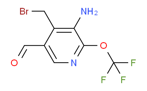 AM57180 | 1806102-30-6 | 3-Amino-4-(bromomethyl)-2-(trifluoromethoxy)pyridine-5-carboxaldehyde