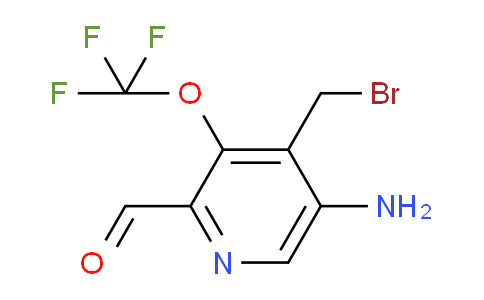 AM57182 | 1804537-35-6 | 5-Amino-4-(bromomethyl)-3-(trifluoromethoxy)pyridine-2-carboxaldehyde