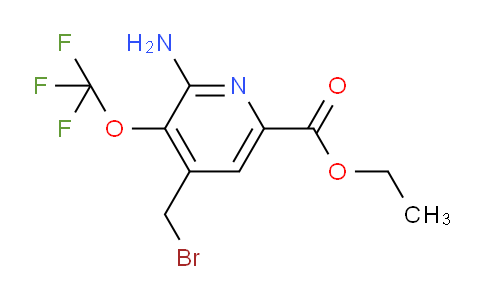 AM57198 | 1803630-87-6 | Ethyl 2-amino-4-(bromomethyl)-3-(trifluoromethoxy)pyridine-6-carboxylate