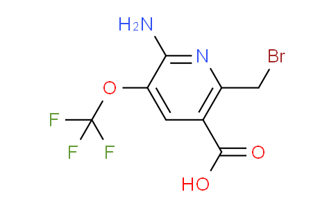 AM57202 | 1804470-10-7 | 2-Amino-6-(bromomethyl)-3-(trifluoromethoxy)pyridine-5-carboxylic acid