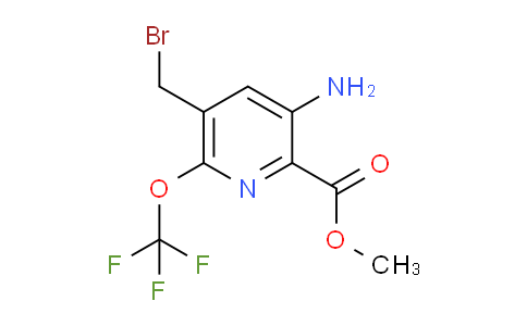 AM57205 | 1806103-28-5 | Methyl 3-amino-5-(bromomethyl)-6-(trifluoromethoxy)pyridine-2-carboxylate