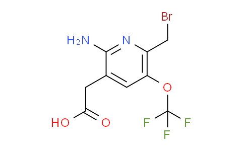 AM57208 | 1804610-15-8 | 2-Amino-6-(bromomethyl)-5-(trifluoromethoxy)pyridine-3-acetic acid