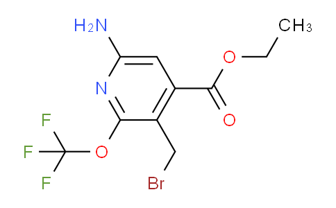 AM57209 | 1804017-88-6 | Ethyl 6-amino-3-(bromomethyl)-2-(trifluoromethoxy)pyridine-4-carboxylate