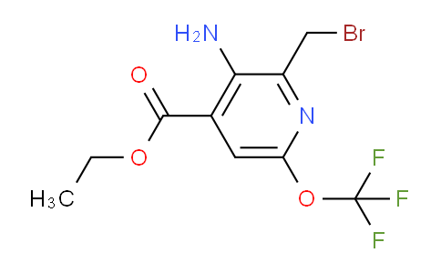 AM57210 | 1804018-18-5 | Ethyl 3-amino-2-(bromomethyl)-6-(trifluoromethoxy)pyridine-4-carboxylate