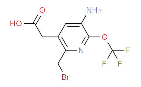 AM57212 | 1804480-71-4 | 3-Amino-6-(bromomethyl)-2-(trifluoromethoxy)pyridine-5-acetic acid