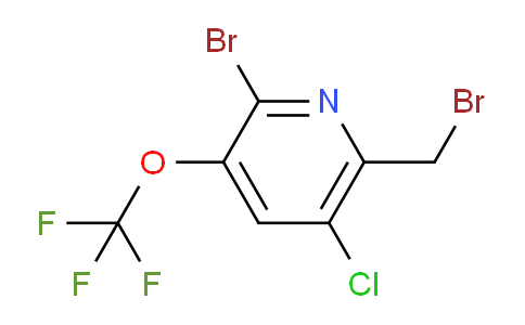 AM57213 | 1803432-62-3 | 2-Bromo-6-(bromomethyl)-5-chloro-3-(trifluoromethoxy)pyridine