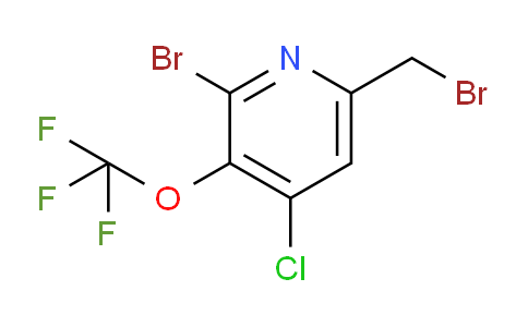 2-Bromo-6-(bromomethyl)-4-chloro-3-(trifluoromethoxy)pyridine