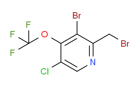 3-Bromo-2-(bromomethyl)-5-chloro-4-(trifluoromethoxy)pyridine