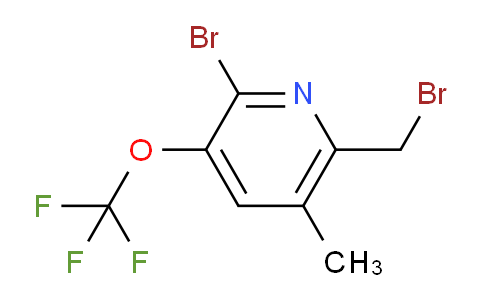 AM57242 | 1806081-44-6 | 2-Bromo-6-(bromomethyl)-5-methyl-3-(trifluoromethoxy)pyridine