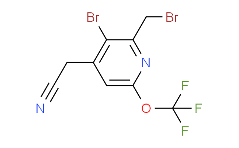 AM57243 | 1804582-33-9 | 3-Bromo-2-(bromomethyl)-6-(trifluoromethoxy)pyridine-4-acetonitrile