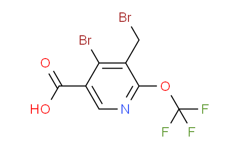 AM57256 | 1803465-39-5 | 4-Bromo-3-(bromomethyl)-2-(trifluoromethoxy)pyridine-5-carboxylic acid