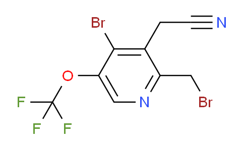 AM57266 | 1806091-30-4 | 4-Bromo-2-(bromomethyl)-5-(trifluoromethoxy)pyridine-3-acetonitrile