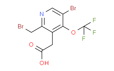AM57269 | 1806093-92-4 | 5-Bromo-2-(bromomethyl)-4-(trifluoromethoxy)pyridine-3-acetic acid