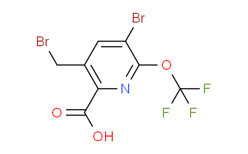 AM57271 | 1806124-25-3 | 3-Bromo-5-(bromomethyl)-2-(trifluoromethoxy)pyridine-6-carboxylic acid