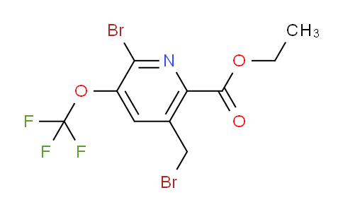 AM57273 | 1803525-56-5 | Ethyl 2-bromo-5-(bromomethyl)-3-(trifluoromethoxy)pyridine-6-carboxylate