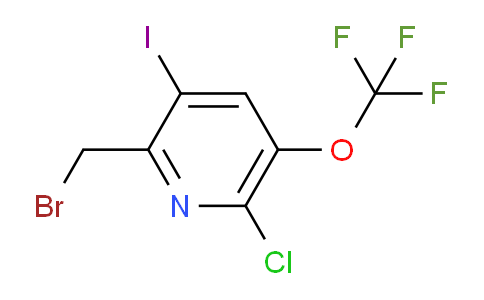 2-(Bromomethyl)-6-chloro-3-iodo-5-(trifluoromethoxy)pyridine