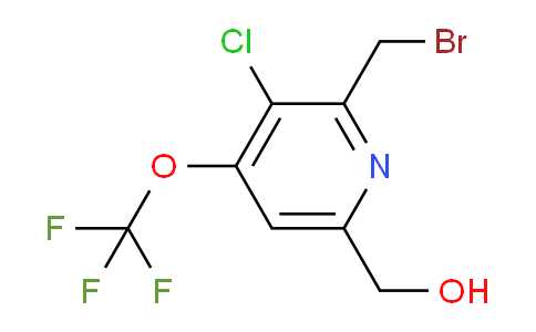 AM57285 | 1804326-94-0 | 2-(Bromomethyl)-3-chloro-4-(trifluoromethoxy)pyridine-6-methanol