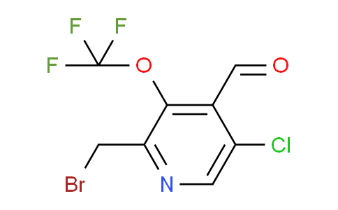 AM57286 | 1804321-52-5 | 2-(Bromomethyl)-5-chloro-3-(trifluoromethoxy)pyridine-4-carboxaldehyde