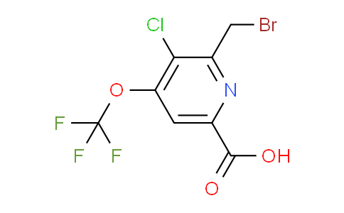 AM57290 | 1806147-08-9 | 2-(Bromomethyl)-3-chloro-4-(trifluoromethoxy)pyridine-6-carboxylic acid