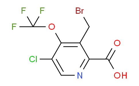 AM57294 | 1806147-38-5 | 3-(Bromomethyl)-5-chloro-4-(trifluoromethoxy)pyridine-2-carboxylic acid