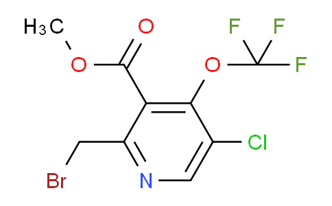 AM57297 | 1804620-39-0 | Methyl 2-(bromomethyl)-5-chloro-4-(trifluoromethoxy)pyridine-3-carboxylate