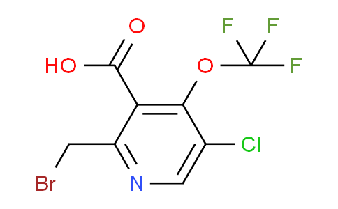 AM57300 | 1804327-65-8 | 2-(Bromomethyl)-5-chloro-4-(trifluoromethoxy)pyridine-3-carboxylic acid