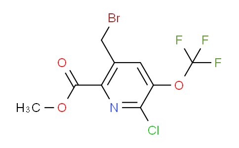 AM57302 | 1806147-94-3 | Methyl 5-(bromomethyl)-2-chloro-3-(trifluoromethoxy)pyridine-6-carboxylate