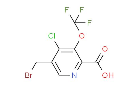 AM57303 | 1804700-33-1 | 5-(Bromomethyl)-4-chloro-3-(trifluoromethoxy)pyridine-2-carboxylic acid