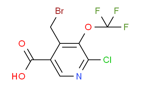 AM57305 | 1806226-74-3 | 4-(Bromomethyl)-2-chloro-3-(trifluoromethoxy)pyridine-5-carboxylic acid