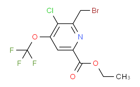 AM57308 | 1804792-50-4 | Ethyl 2-(bromomethyl)-3-chloro-4-(trifluoromethoxy)pyridine-6-carboxylate