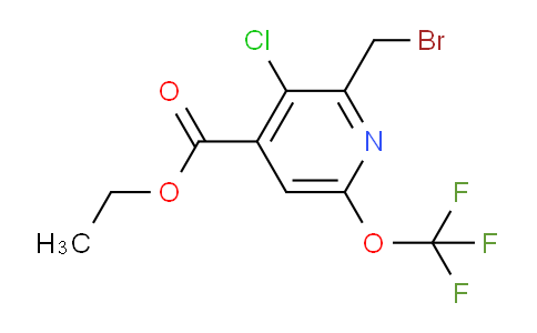 AM57309 | 1806148-01-5 | Ethyl 2-(bromomethyl)-3-chloro-6-(trifluoromethoxy)pyridine-4-carboxylate